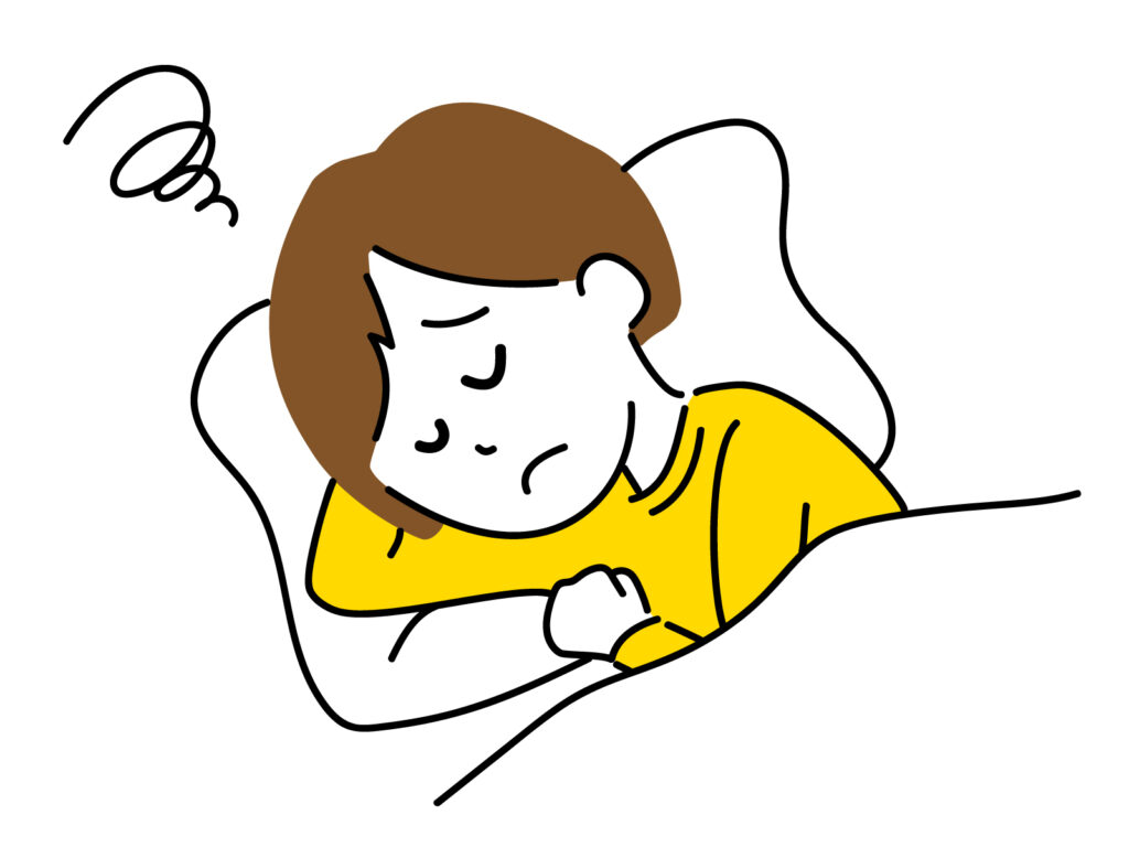 不眠女性