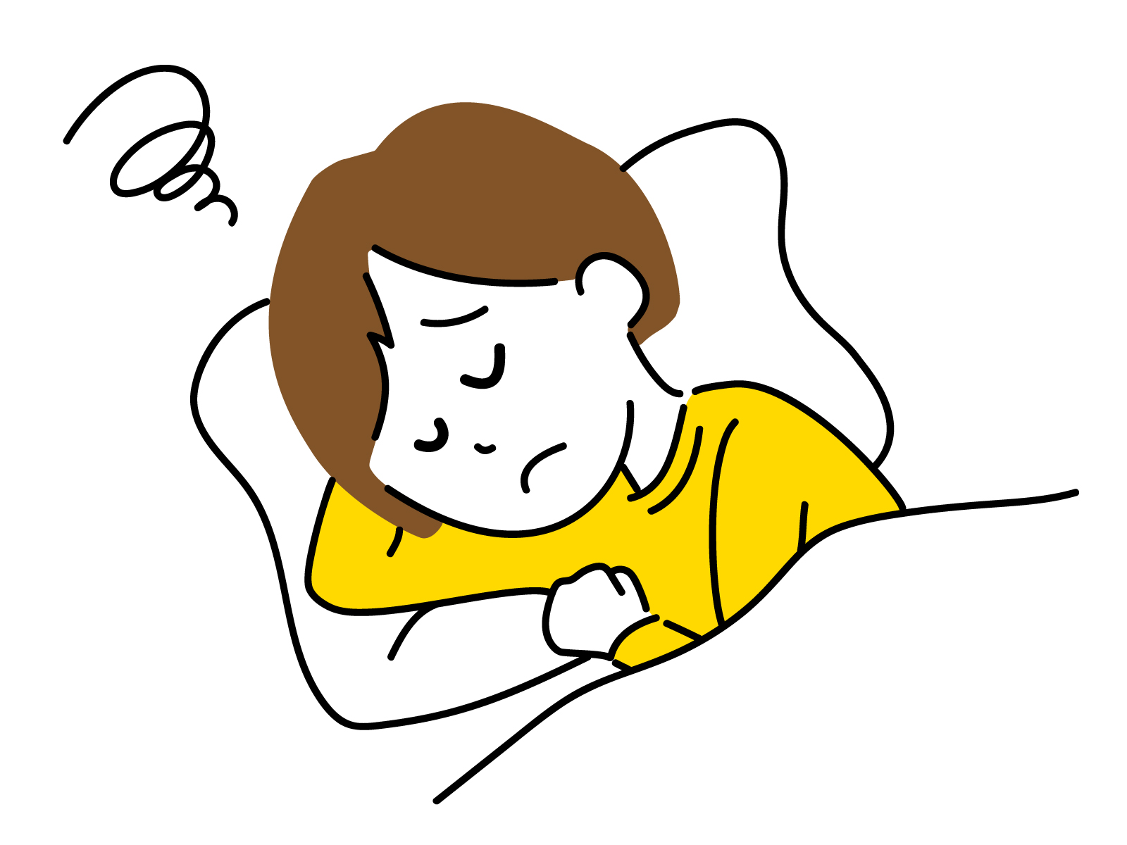 不眠女性